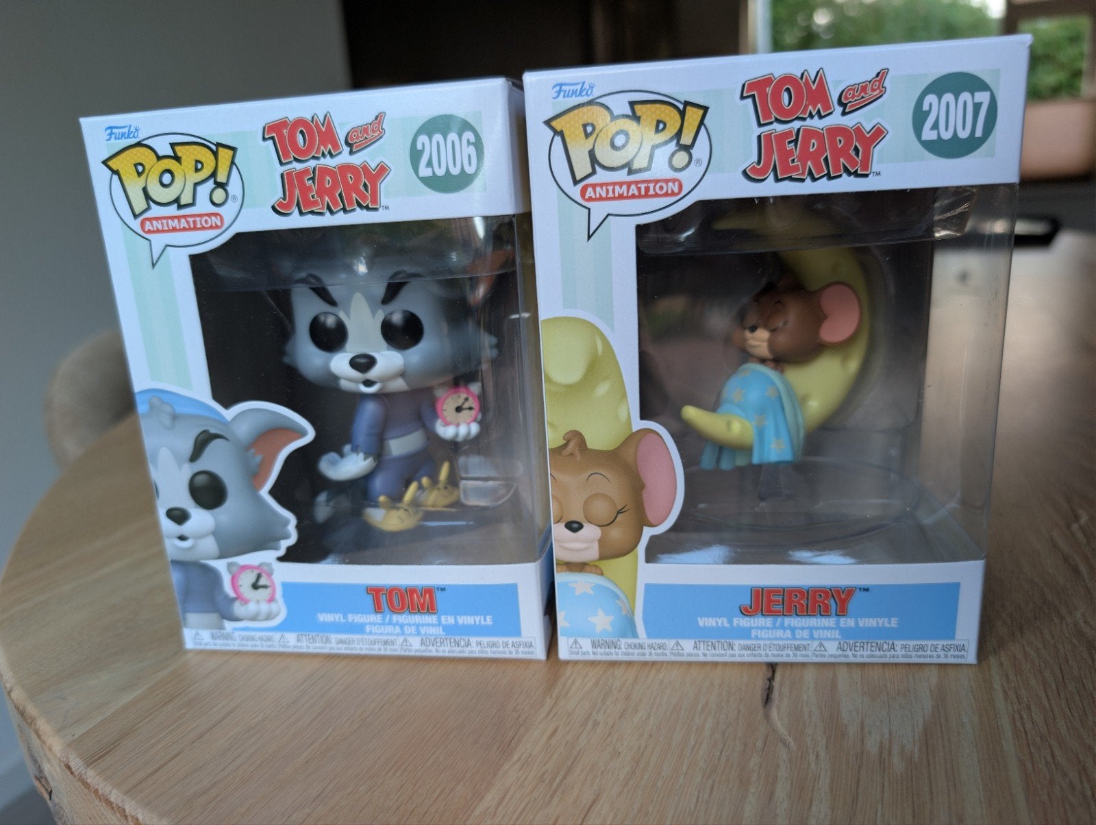Funko Pop! Tom and Jerry #2006 & #2007 Warner Bros Set Nieuw, Ophalen of Verzenden, Nieuw