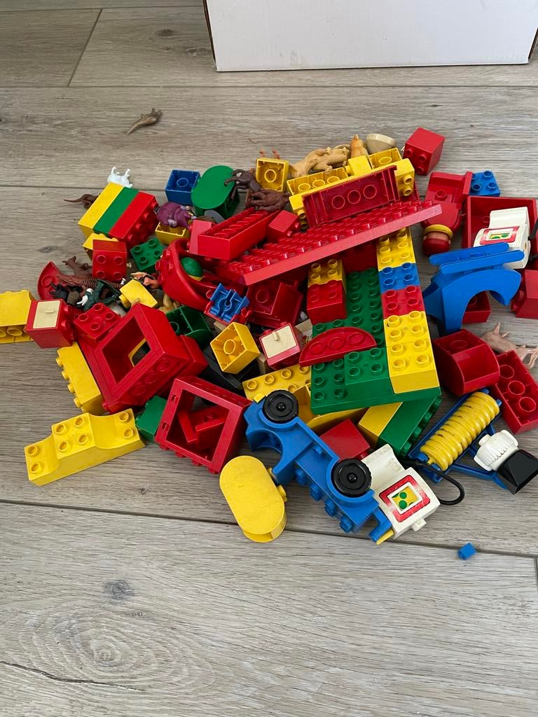 Grote partij Lego Duplo stenen en onderdelen, Kinderen en Baby's, Speelgoed | Duplo en Lego, Ophalen, Gebruikt, Losse stenen, Duplo