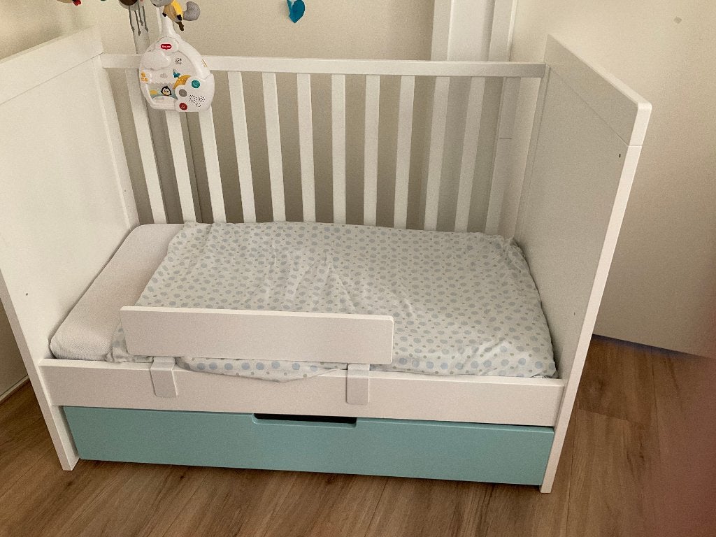 Ledikant 120x60 met lade en Aerosleep matras, Kinderen en Baby's, Ophalen, Gebruikt, Ledikant
