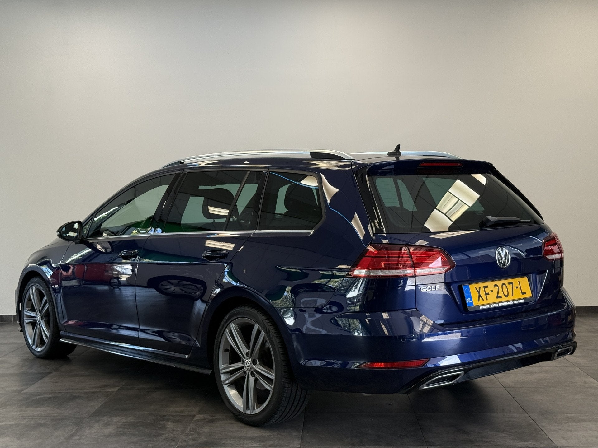 Volkswagen Golf Variant 1.5 TSI Highline Business R NAP ACC/, Auto's, Stof, 4 cilinders, Blauw, Origineel Nederlands