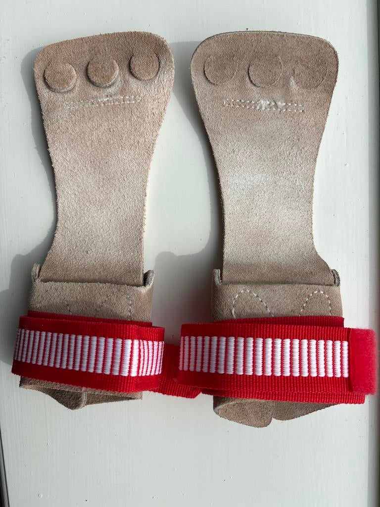 Reissport turnleertjes maat 2 voor voltige paard, Sport en Fitness, Materiaal, Ophalen of Verzenden, Zo goed als nieuw, Kleiner dan kindermaat 122