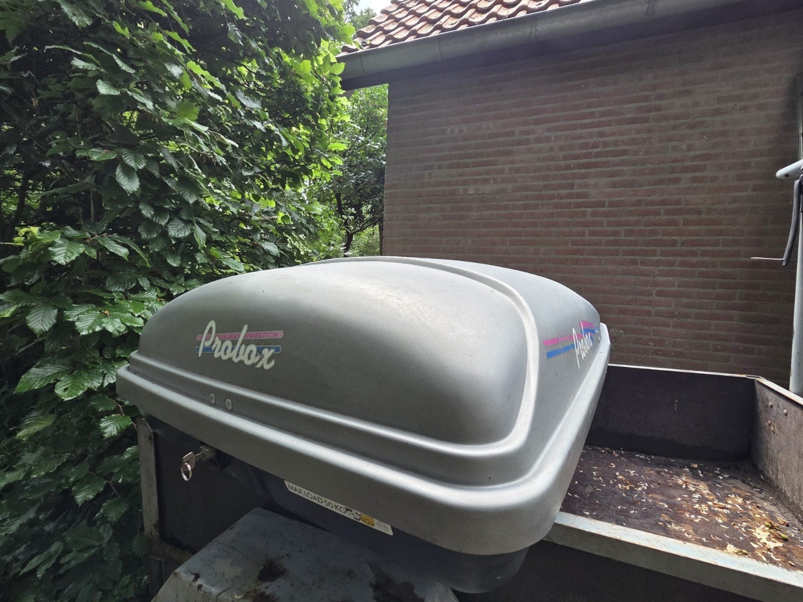 Grijze Probox Halfords Dakkoffer - 50kg laadvermogen, Ophalen, Gebruikt