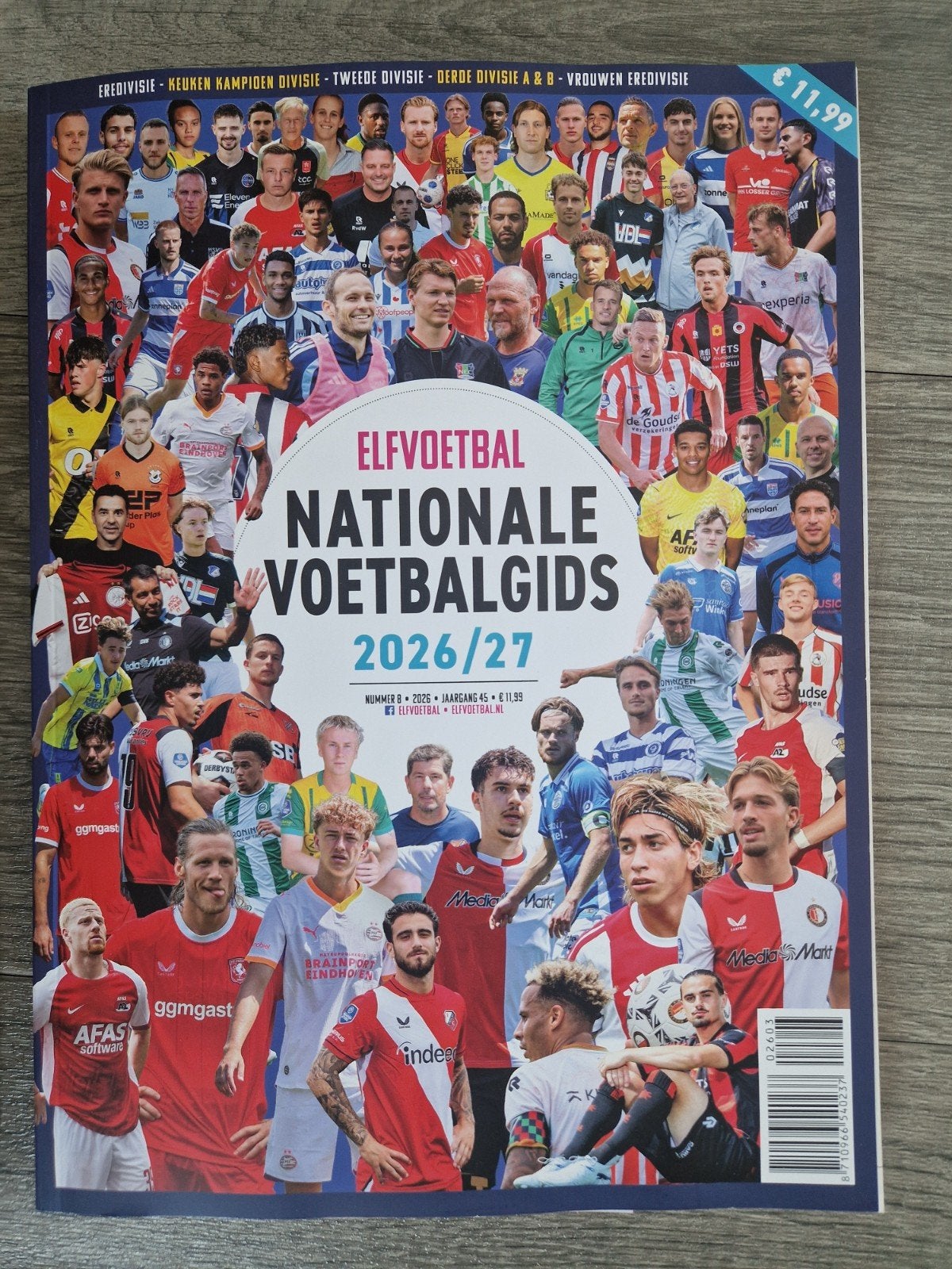 36 jaar Voetbal International Seizoengidsen–91/92 t/m 26/27, Ophalen, Gelezen, Sport en Vrije tijd