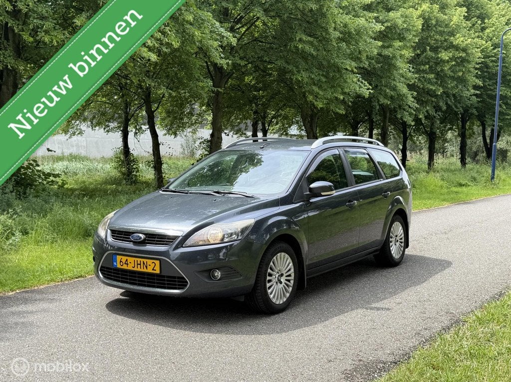 Ford Focus Wagon 2.0 Titanium*AUTOMAAT*CARPLAY*NEW APK 6/27, Stof, Gebruikt, Zwart, 4 cilinders