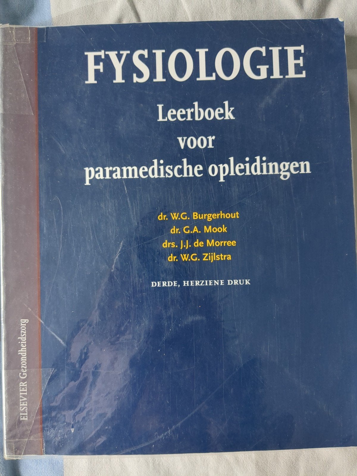 Fysiologie Leerboek Paramedische Opleidingen, Ophalen, HBO, Zo goed als nieuw, W.g. Burgerhout