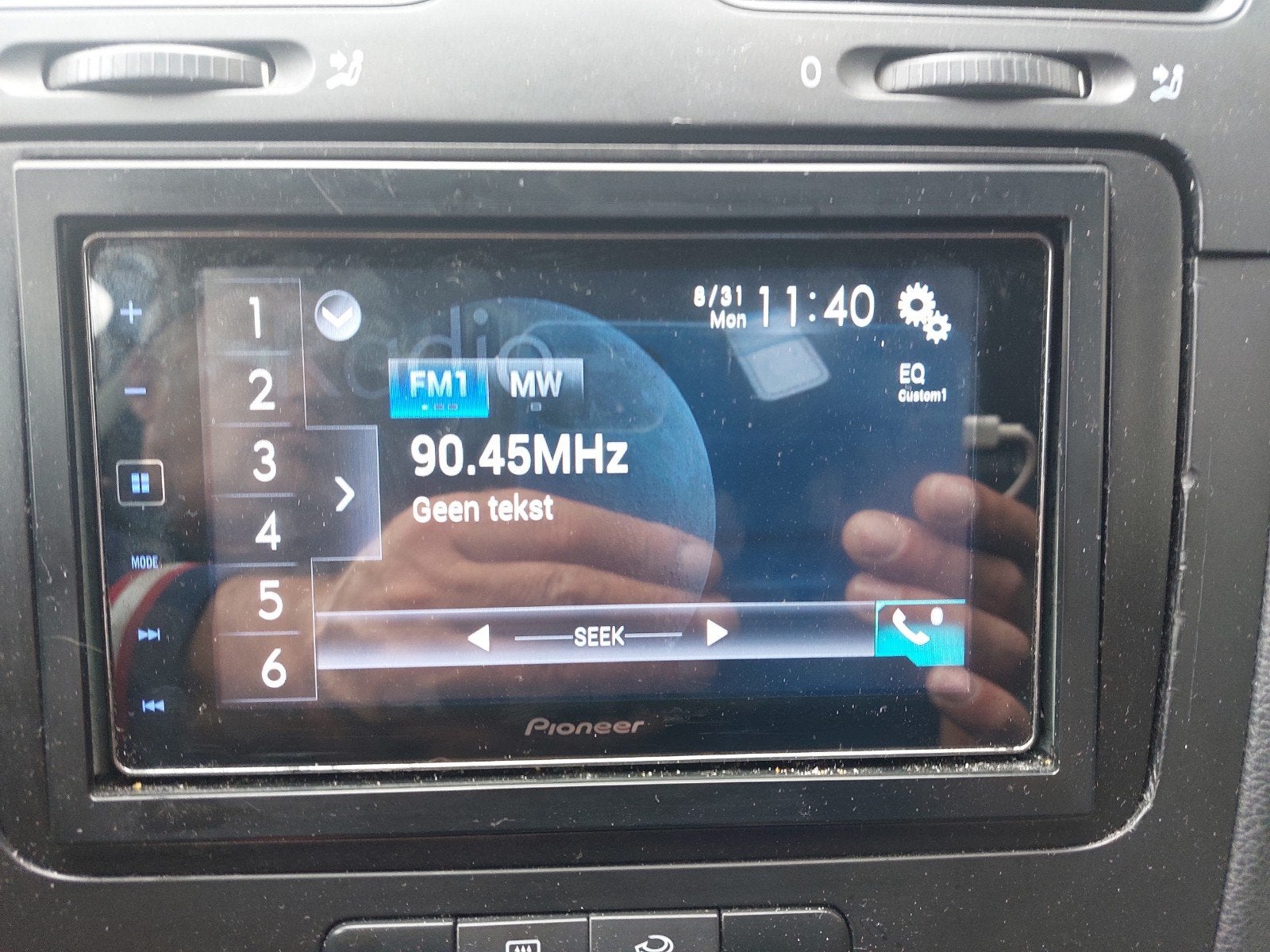 Pioneer DMH-A240DAB 2-DIN multimediaspeler, Auto diversen, Autoradio's, Ophalen of Verzenden, Zo goed als nieuw