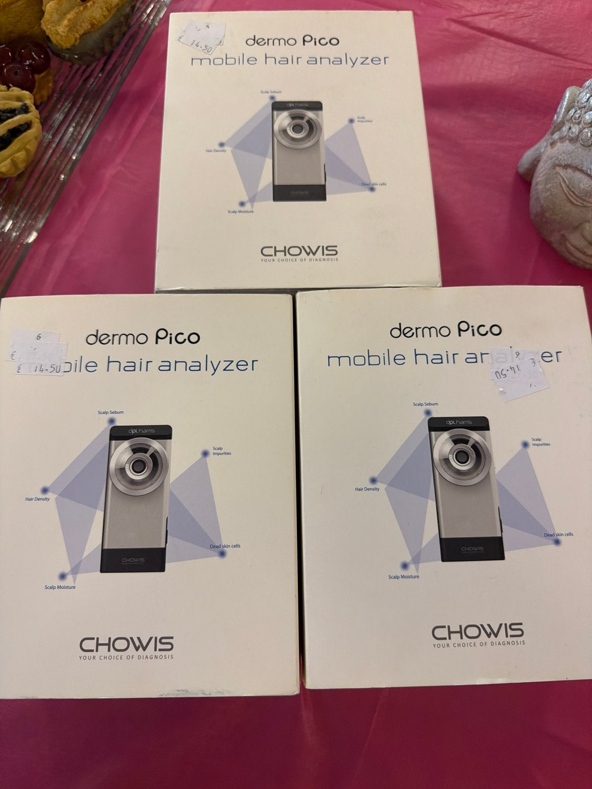 Chowis Dermo Pico Mobiele Haar Analyzer - Nieuw, Witgoed en Apparatuur, Ophalen, Tinbergeweg 10, Nieuw, Haarverzorging