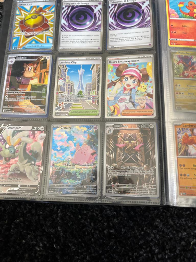 Pokémon kaarten: Drampa V, Clefairy, Doublade en meer, Ophalen of Verzenden, Zo goed als nieuw