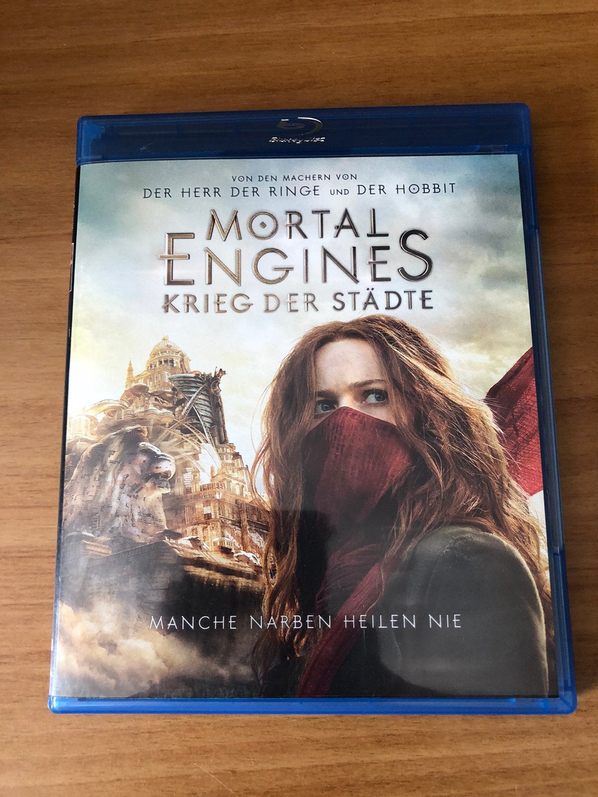 [BLU-RAY] Mortal engines - geen Nederlandse ondertiteling, Cd's en Dvd's, Ophalen of Verzenden, Zo goed als nieuw