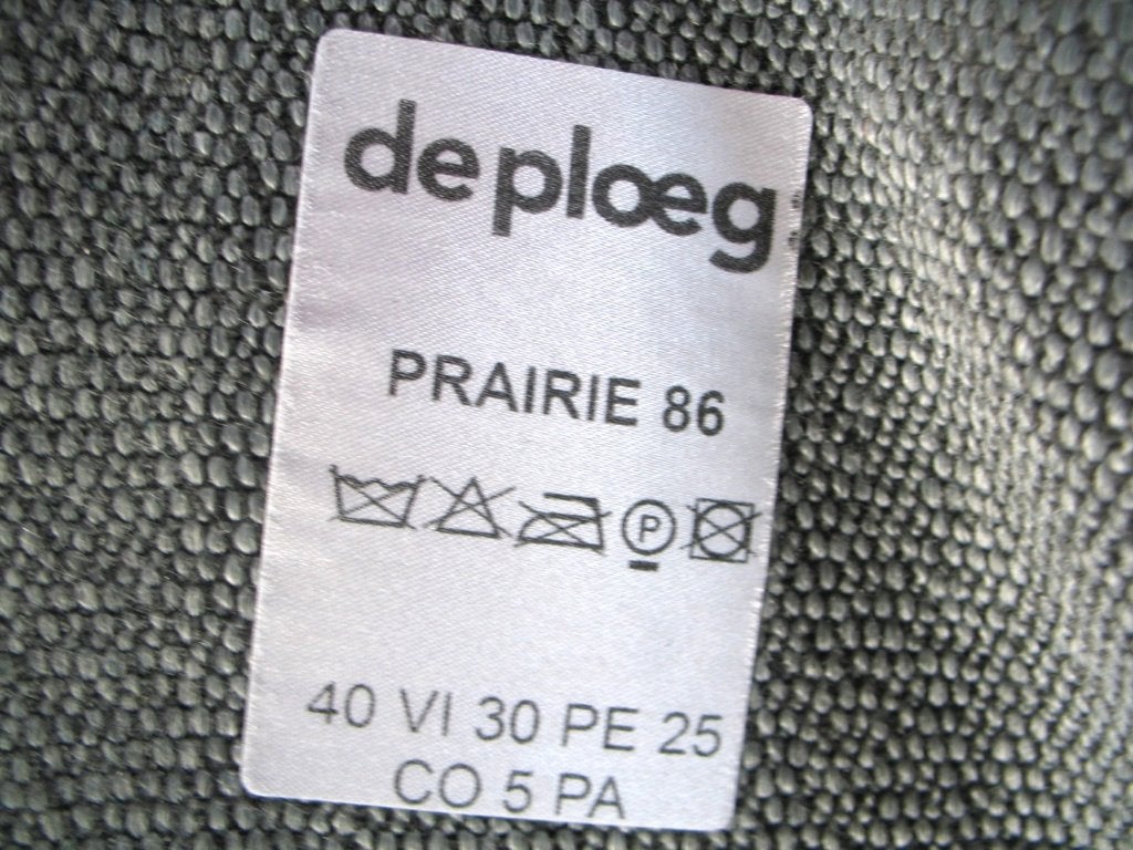 De Ploeg Prairie 86; grijstinten; 3x restant meubelstoffen, Hobby en Vrije tijd, Stoffen en Lappen, Overige materialen, 120 cm of meer