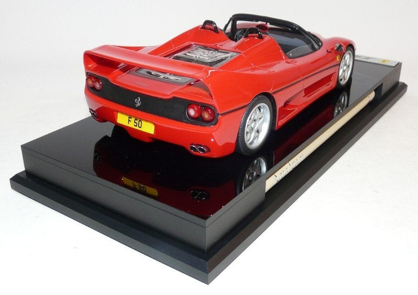 Ferrari F50 Rood 1:18 van Amalgam, Hobby en Vrije tijd, Modelauto's | 1:18, Ophalen of Verzenden, Nieuw, Auto, Overige merken