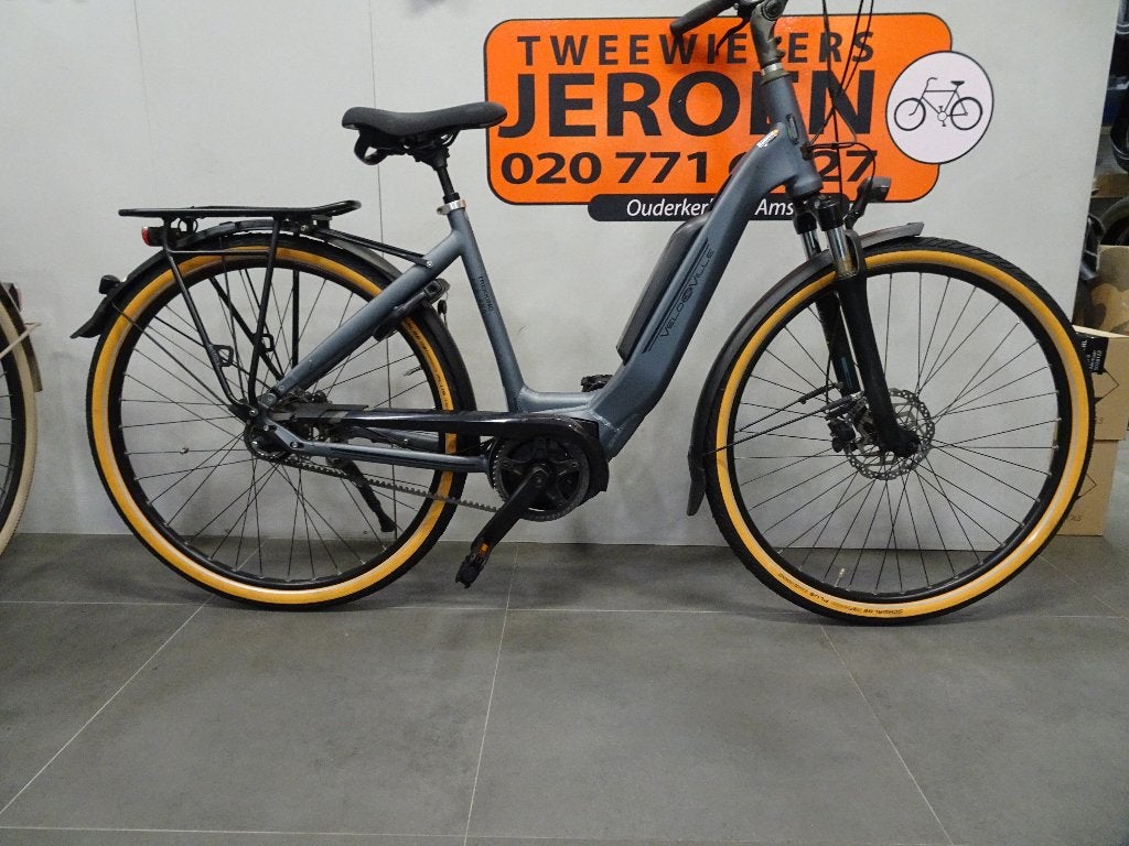 Velo de Ville AEB400 elektrische fiets 28 inch 50 cm frame, Velo de Ville, Versnellingen, Zo goed als nieuw, Schijfrem