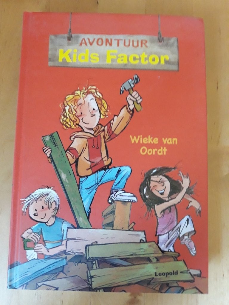 AVONTUUR  KIDS  FACTOR  van Wieke van Oordt, Ophalen of Verzenden, Zo goed als nieuw, Fictie algemeen