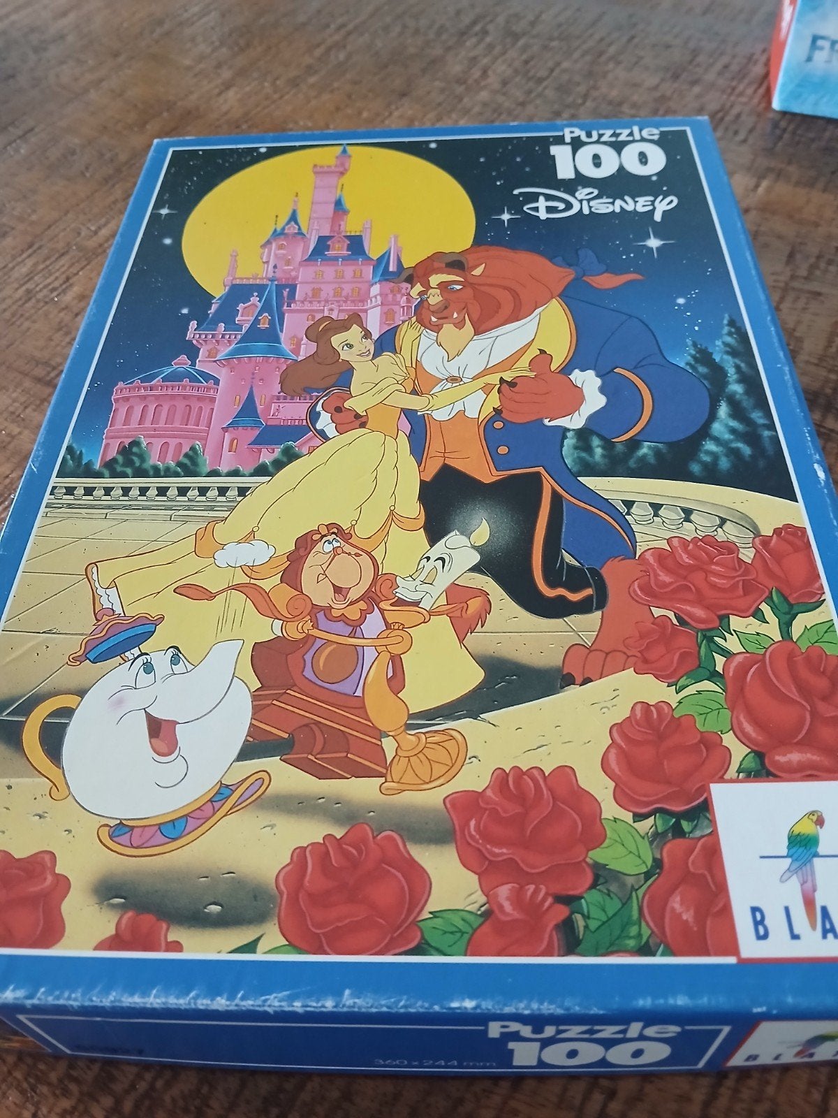 Disney Belle en het Beest 100 stukjes puzzel, Ophalen of Verzenden, Meer dan 50 stukjes, Gebruikt, 6 jaar of ouder