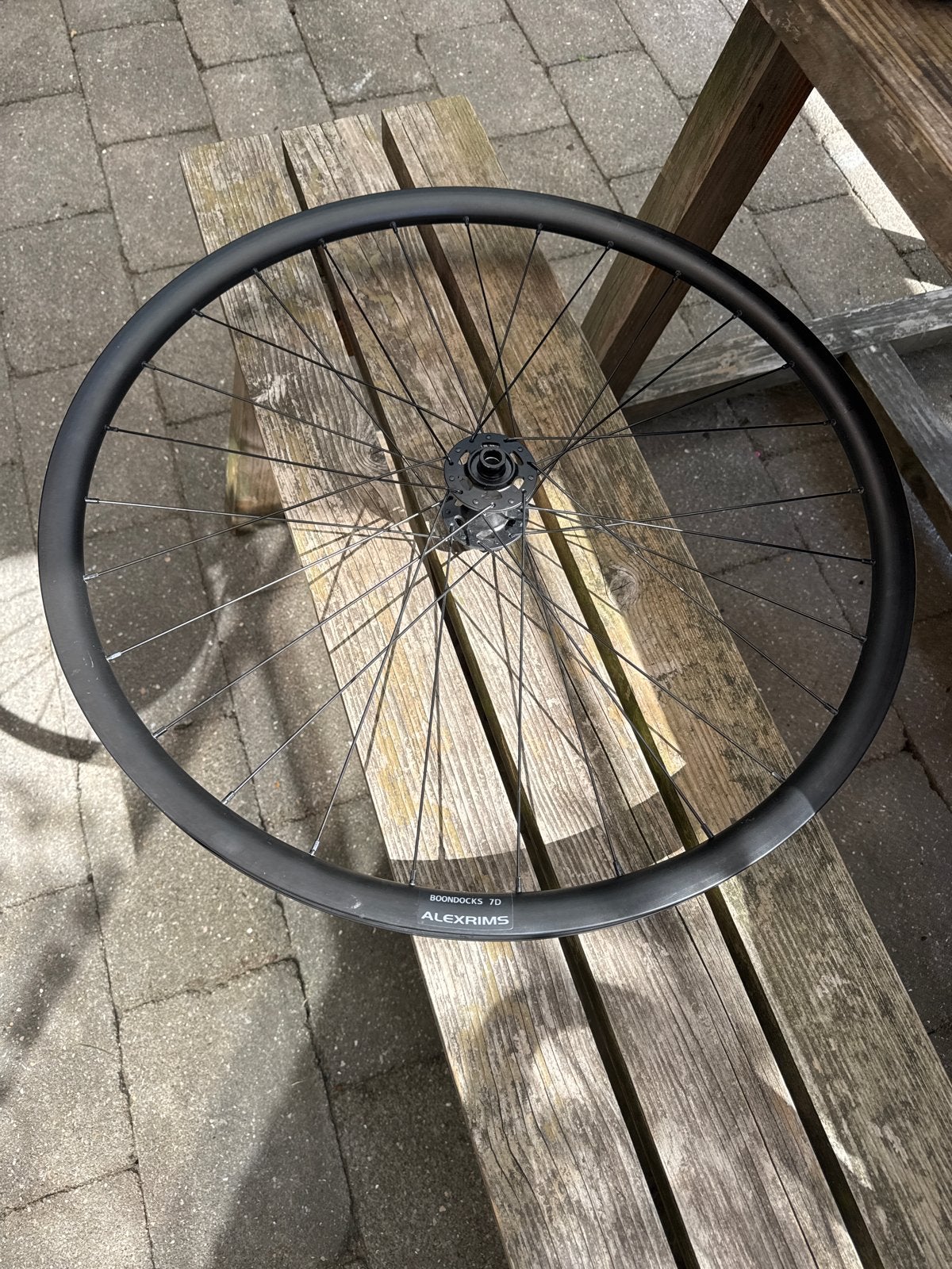 Alexrims Boondocks 7D Wielset, Zo goed als nieuw, Gravelbike, Aluminium, Ophalen