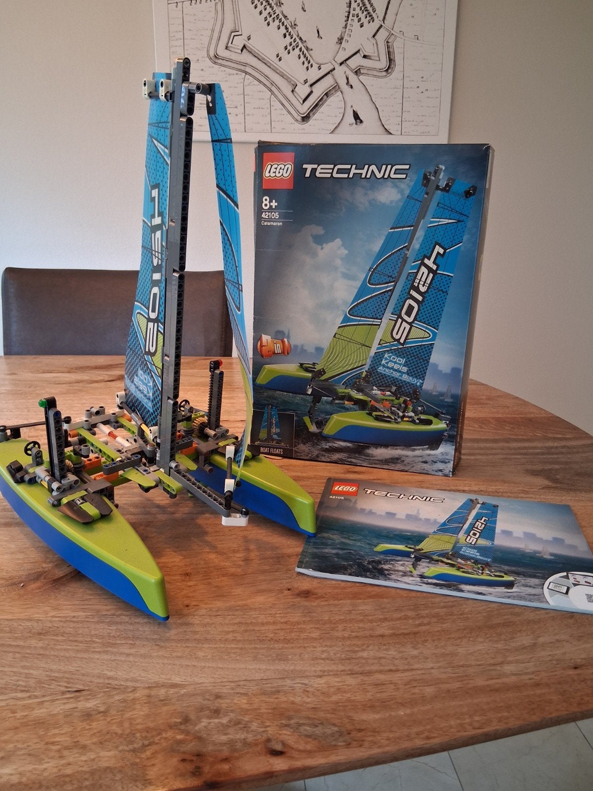 zeilboot 42105 lego, Compleet, Lego, Ophalen of Verzenden, Zo goed als nieuw