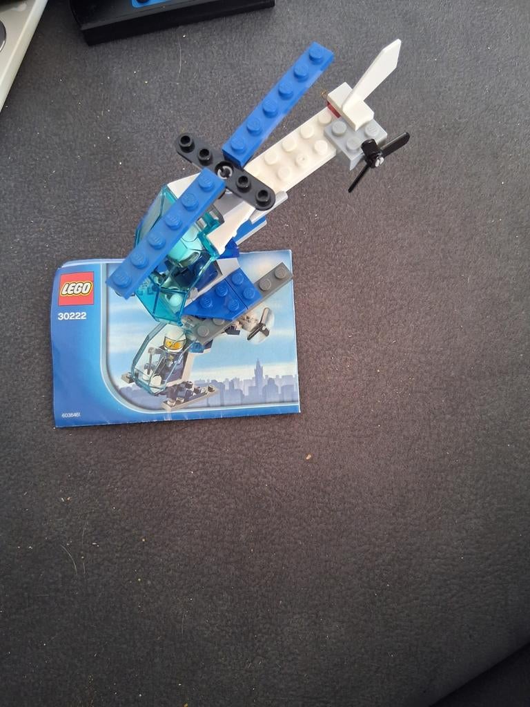 Lego helikopter 30222, Lego, Ophalen of Verzenden, City, Gebruikt
