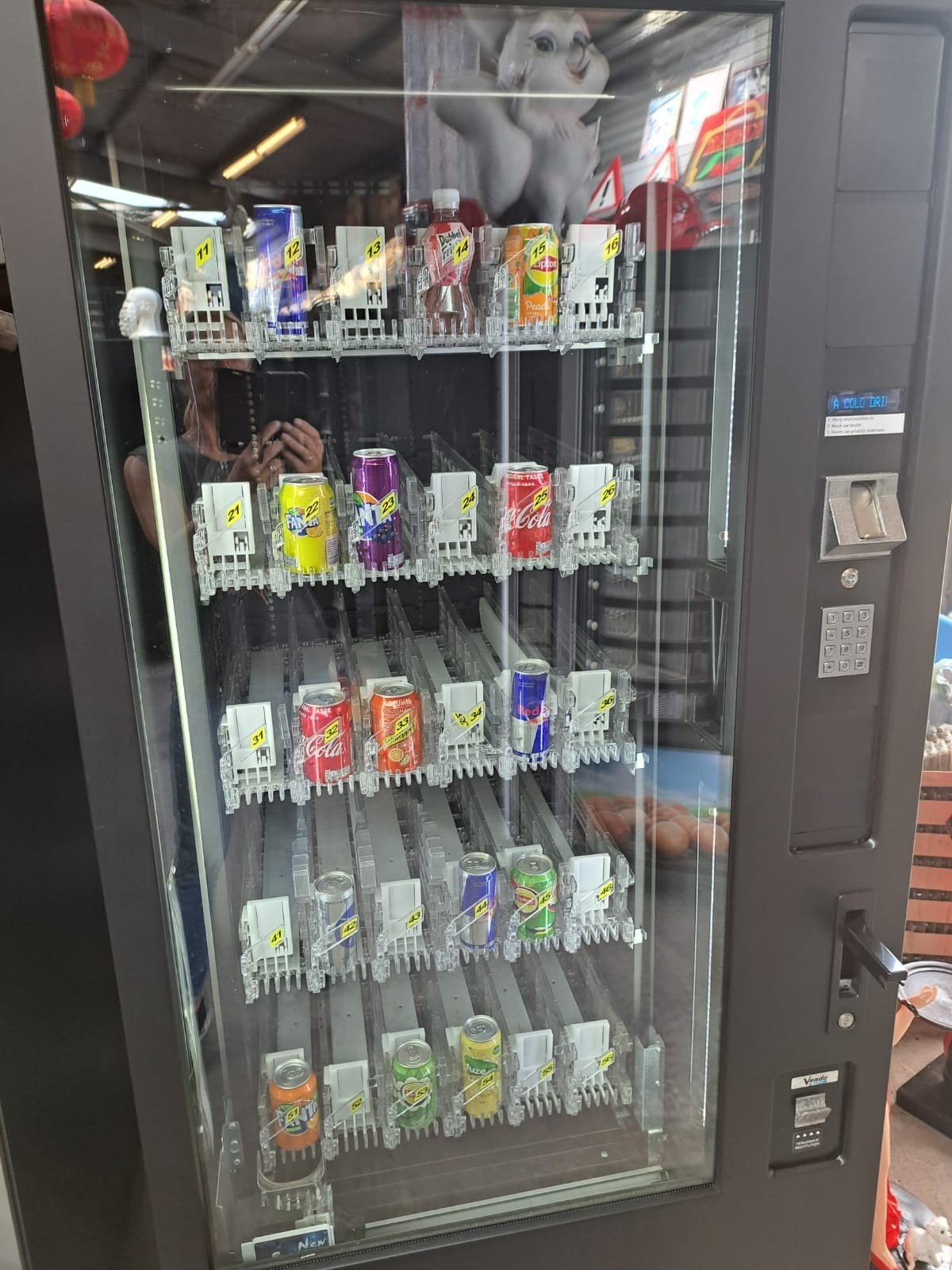 frisdrank automaat  vendo, Verzamelen, Ophalen