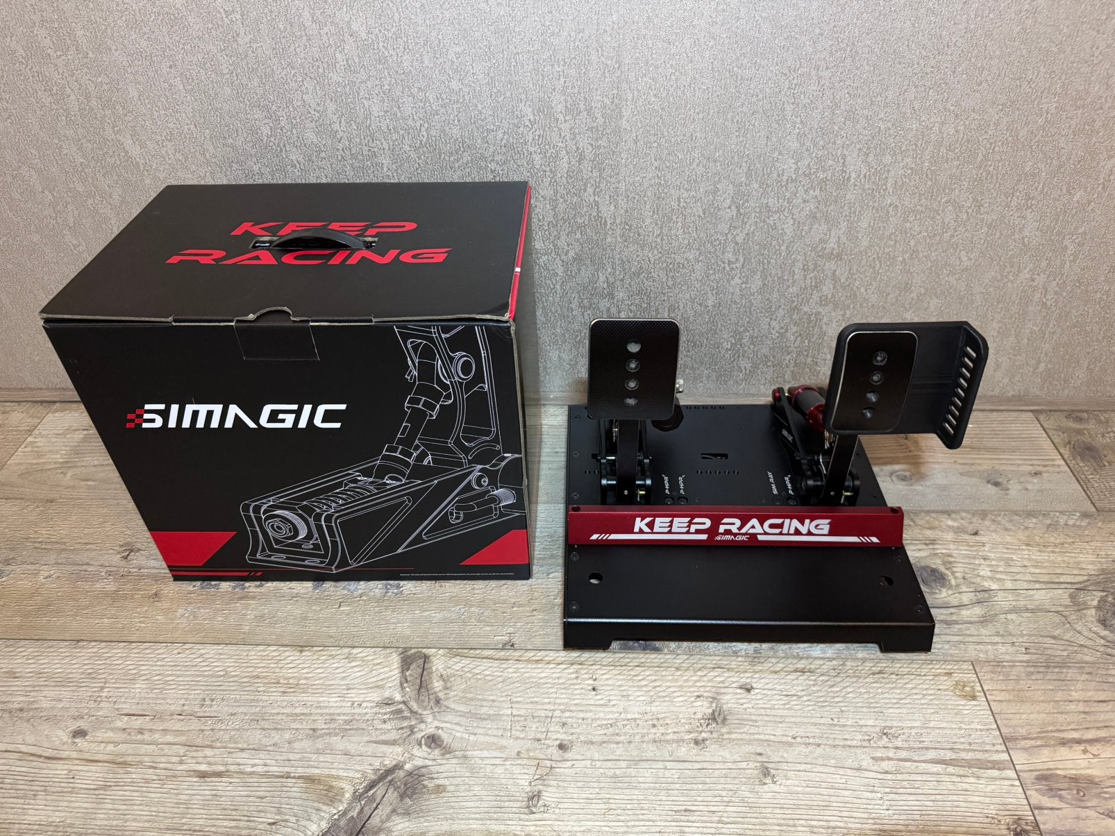 Simagic P1000 Hydraulic Pedalen, Ophalen of Verzenden, Zo goed als nieuw