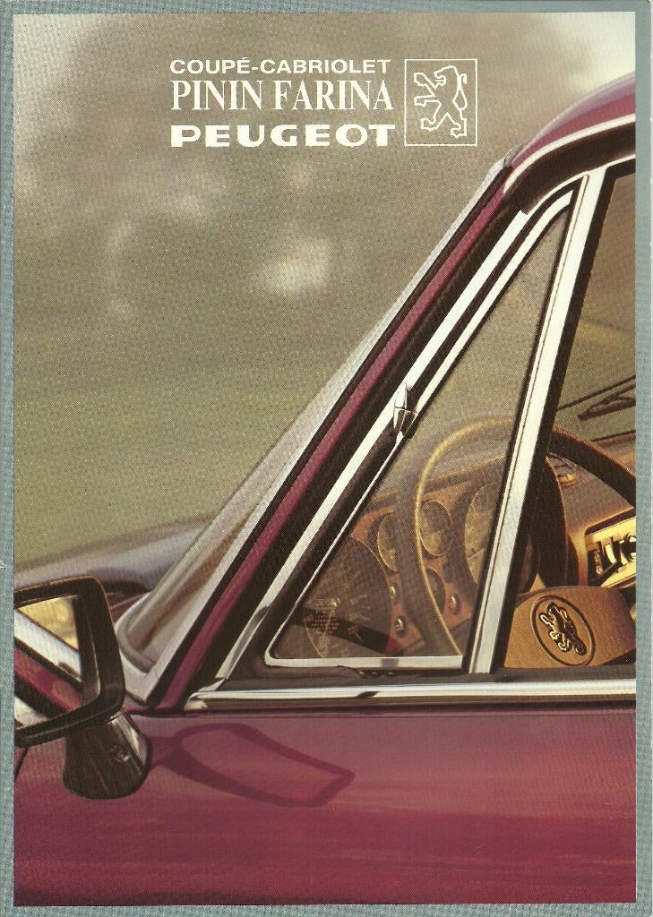 Peugeot 504 cabriolet folders, Ophalen of Verzenden, Zo goed als nieuw, Peugeot