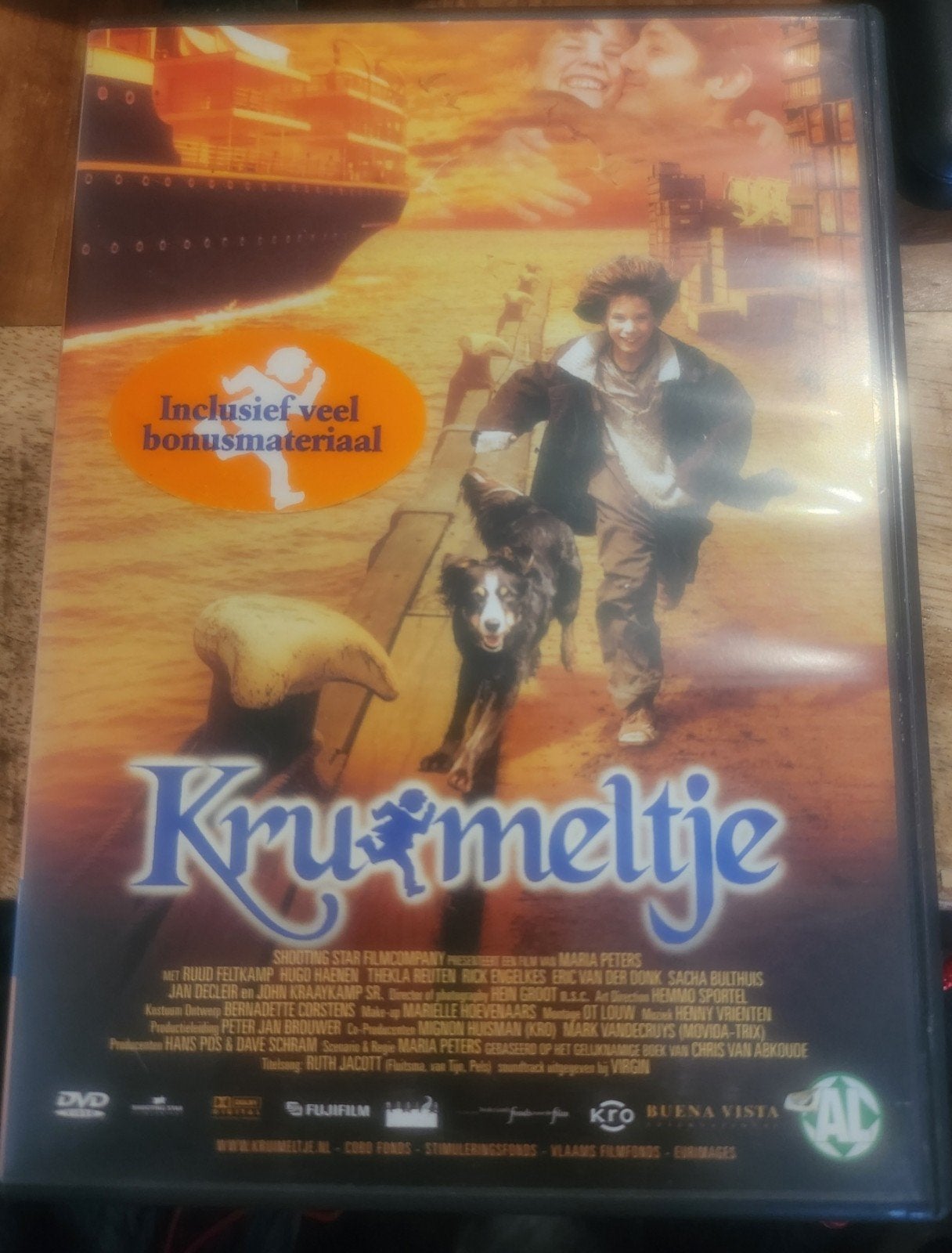Kruimeltje DVD - Inclusief veel bonusmateriaal, Gebruikt, Alle leeftijden, Nederlands, Familie