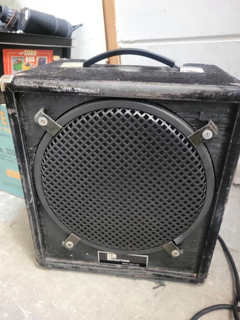 POLYTONE MINI-BRUTE gitaarversterker (USA) – werkt goed – vi, Muziek en Instrumenten, Versterkers | Bas en Gitaar, Ophalen, Gebruikt