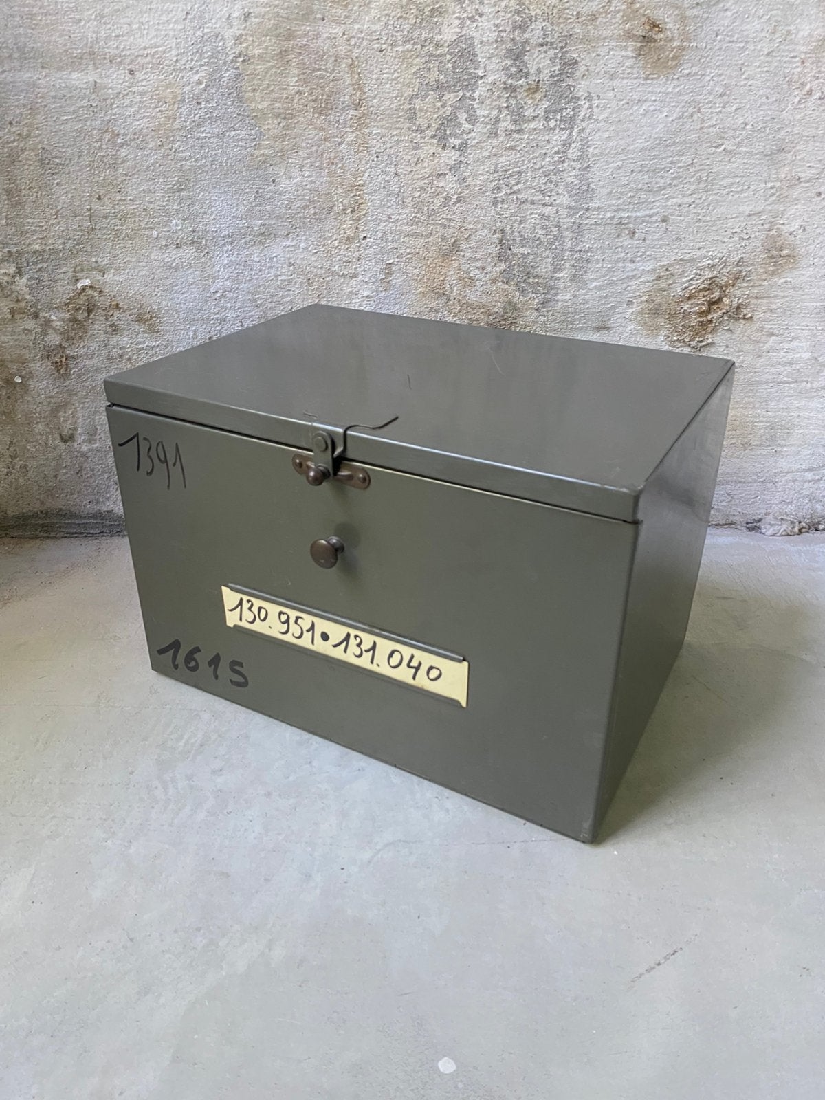 8 Vintage industriële metalen archiefkastjes per stuk, Ophalen, Gebruikt