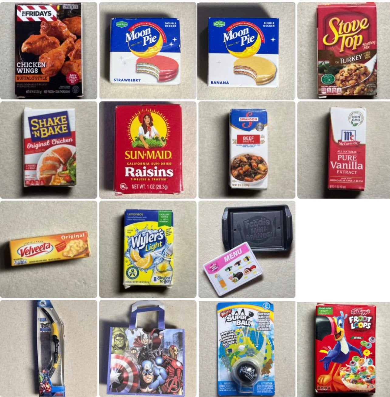 Zuru Mini Brands Food / Marvel, Verzenden, Zo goed als nieuw