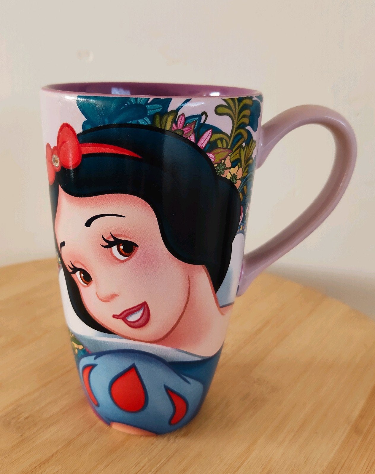 Latte mok Sneeuwwitje Disneyland Parijs, Ophalen of Verzenden, Sneeuwwitje of Doornroosje, Zo goed als nieuw, Servies