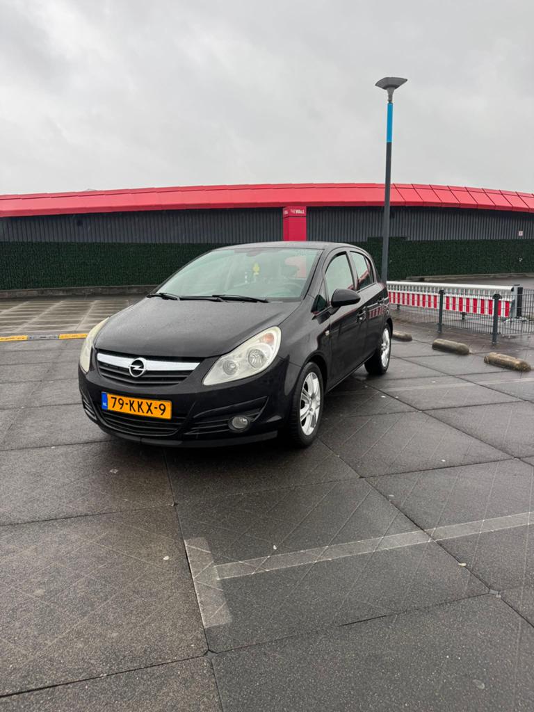 Opel Corsa 2011 | Recent APK & Onderhoudsbeurt, Zwart, Handgeschakeld, 80 pk, Corsa