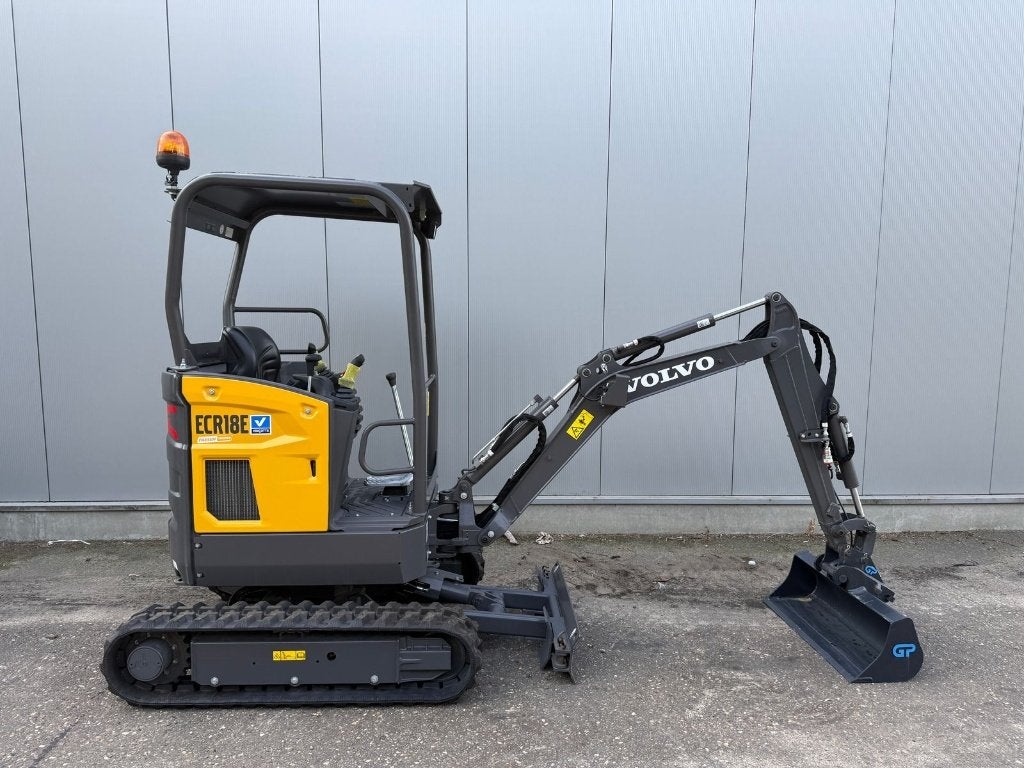 Volvo ECR18E minigraver nieuw, Ophalen, Graafmachine