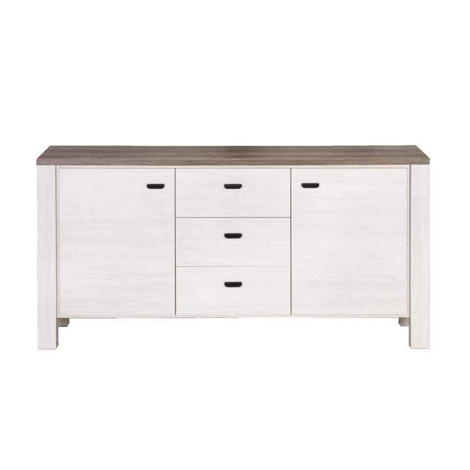 Dressoir Lynn wit - nog niet gemonteerd, Ophalen, Zo goed als nieuw, 25 tot 50 cm