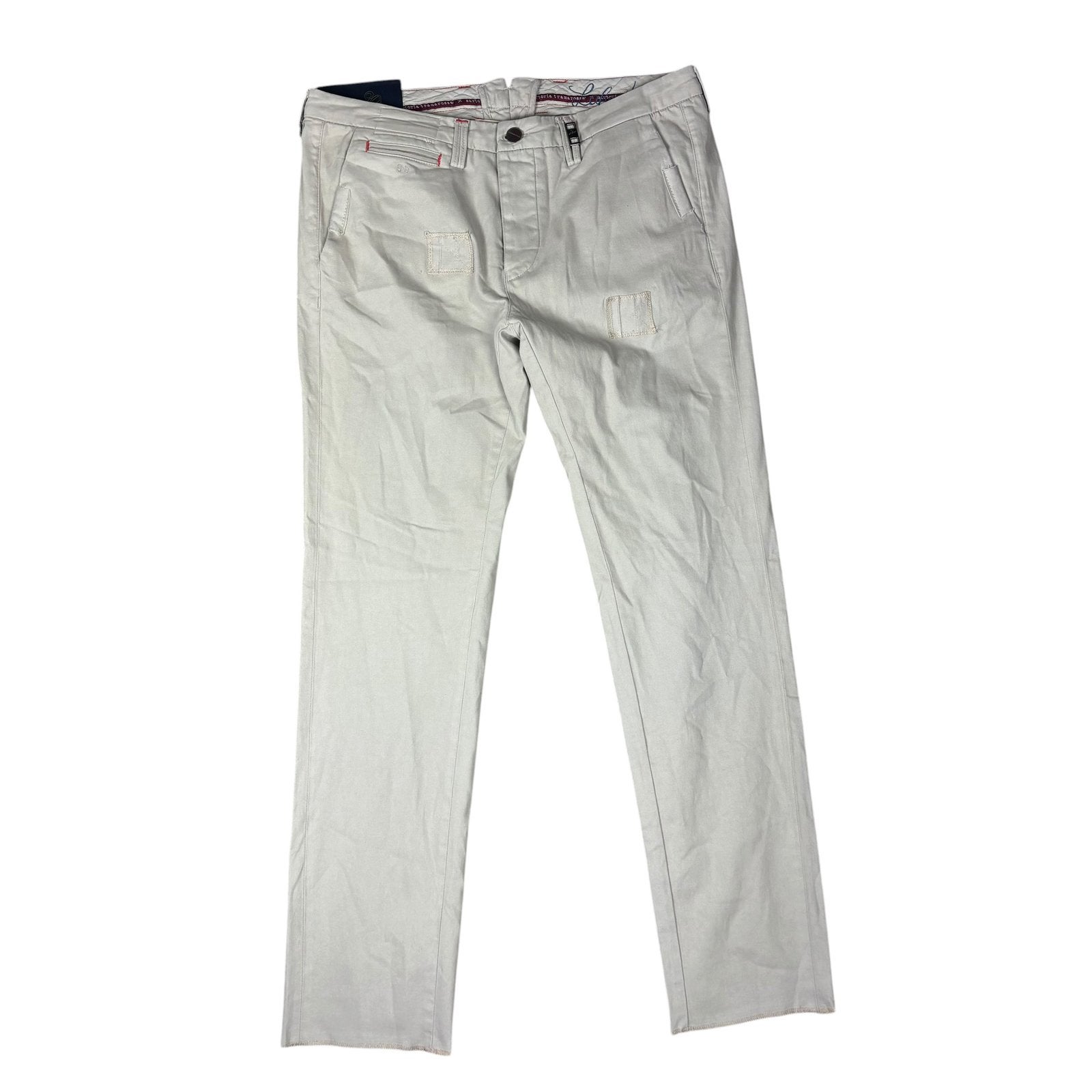 Tramarossa Robert Laboratorio Chino Broek Nieuw W34, ., Beige, Nieuw, .