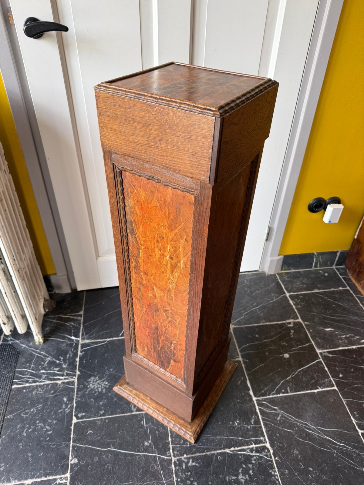 Sokkel zuil Antiek, Huis en Inrichting, Woonaccessoires | Zuilen en Pilaren, Ophalen, Gebruikt