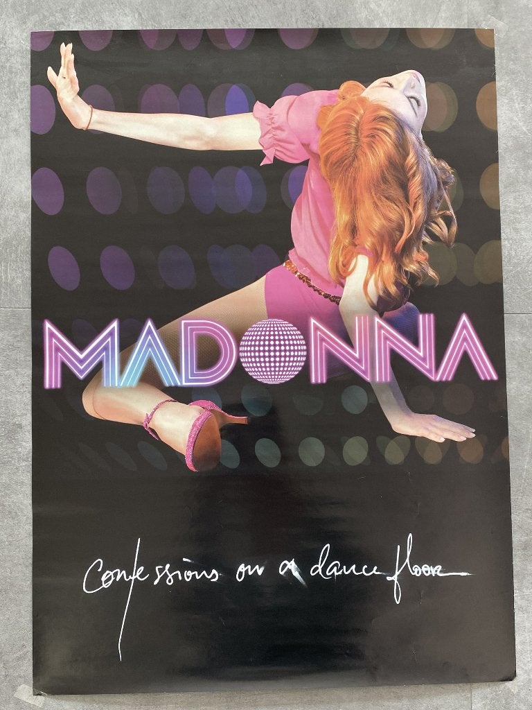 Poster Confesions On The Dancefloor, Rechthoekig Staand, Ophalen of Verzenden, Zo goed als nieuw, A1 t/m A3