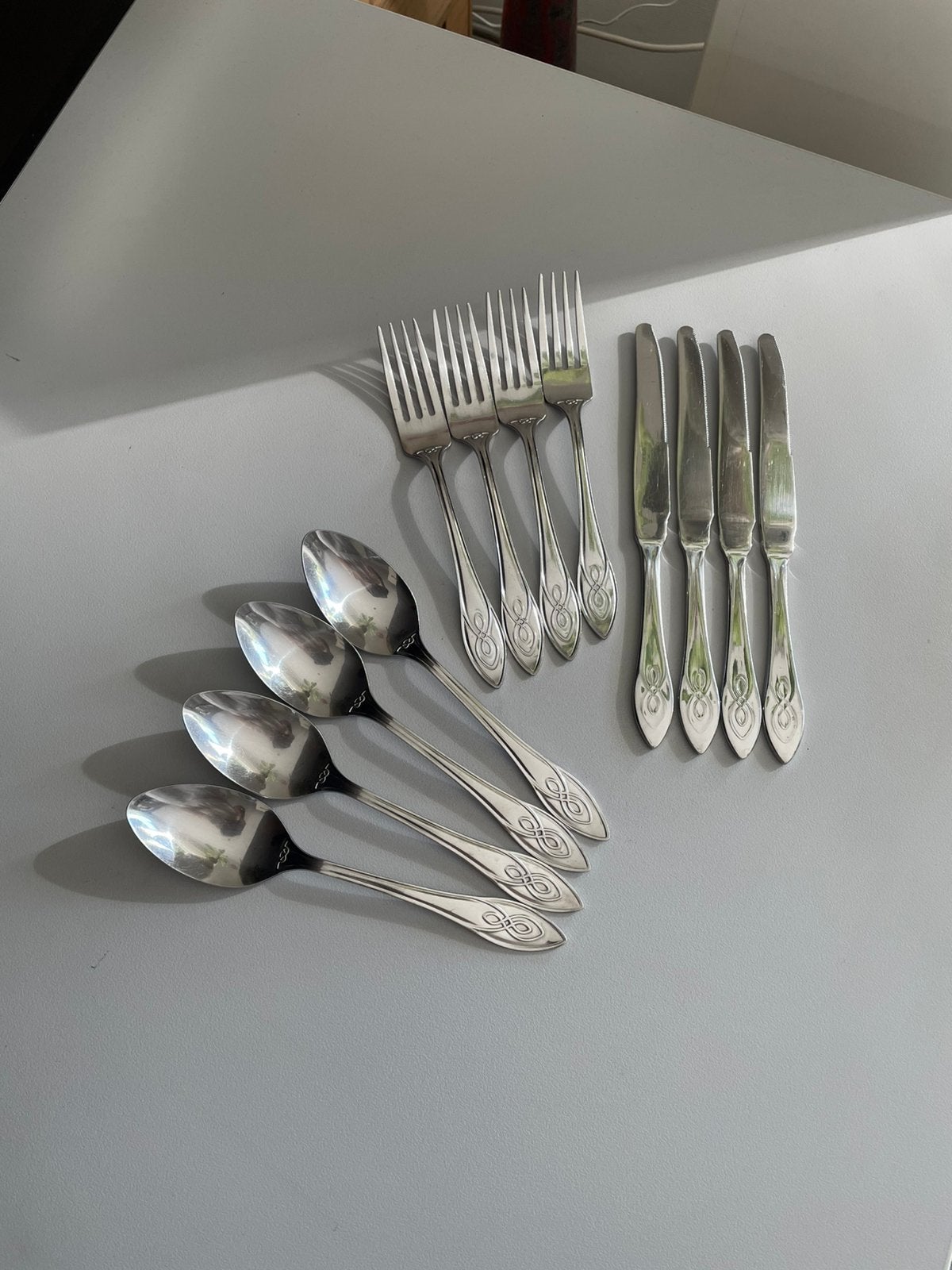 IKEA NÄTT Infinty Cutlery Flatware, Ophalen of Verzenden, Zo goed als nieuw, Rvs of Chroom, Vaatwasserbestendig