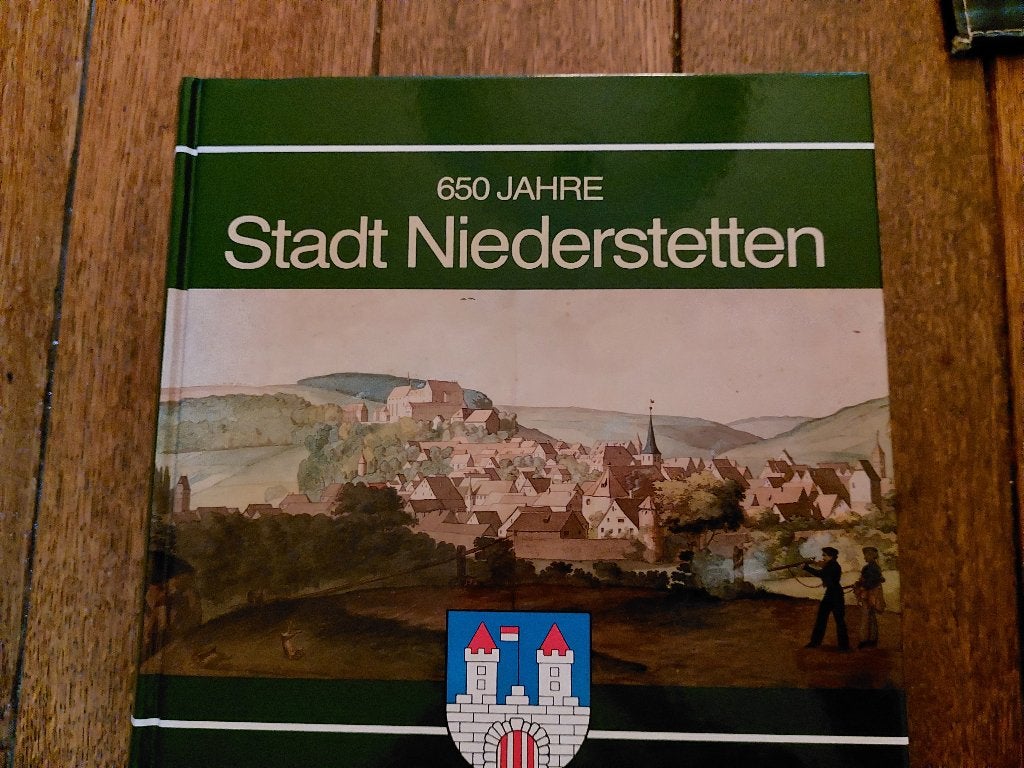 650 Jahre Stadt Niederstetten- Walter Krüger - 1991, Ophalen of Verzenden, Zo goed als nieuw