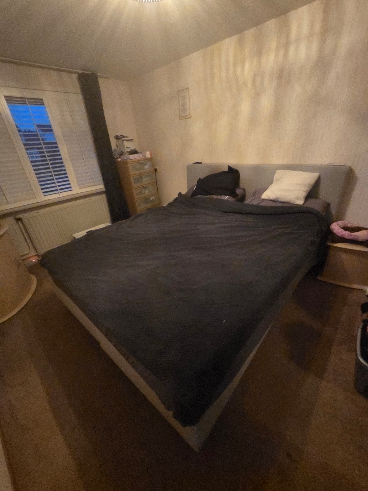 Auping bed met topper 2m20 lang en 1m80 breed