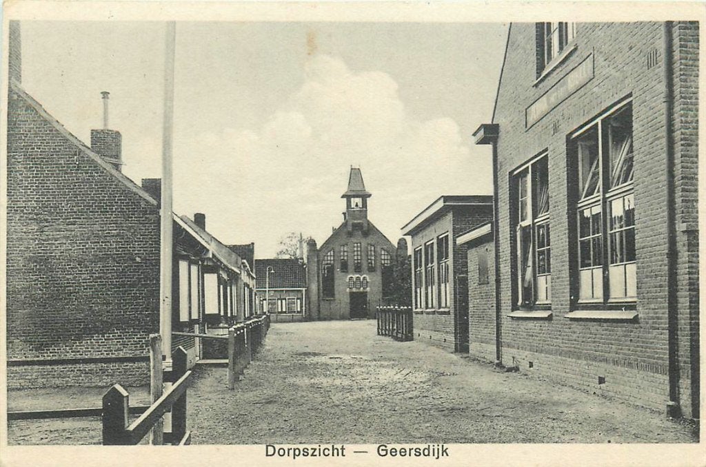701-188-035 Geersdijk Dorpszicht, Verzenden, Voor 1920, Zeeland
