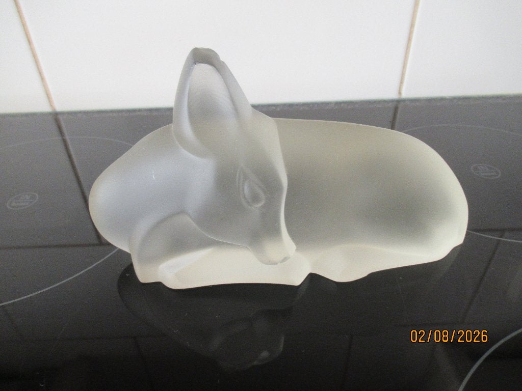 LIGGEND HERTJE- LUCIENNE BLOCH -LEERDAM- ART DECO -1934, Ophalen of Verzenden