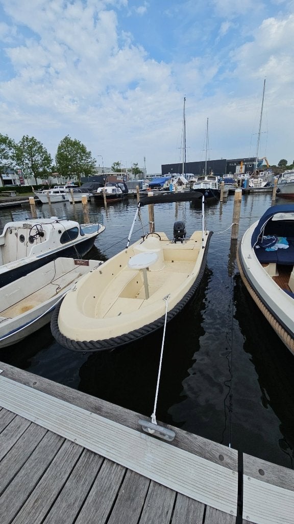 Polyester Sloep 30PK mercury., Watersport en Boten, Ophalen, Consoleboot, Gebruikt, 1.80 meter
