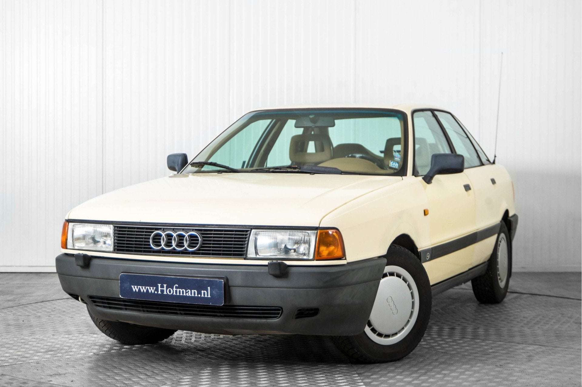 Audi 80 1.8 (bj 1987), Voorwielaandrijving, 1043 kg, Gebruikt, 4 cilinders
