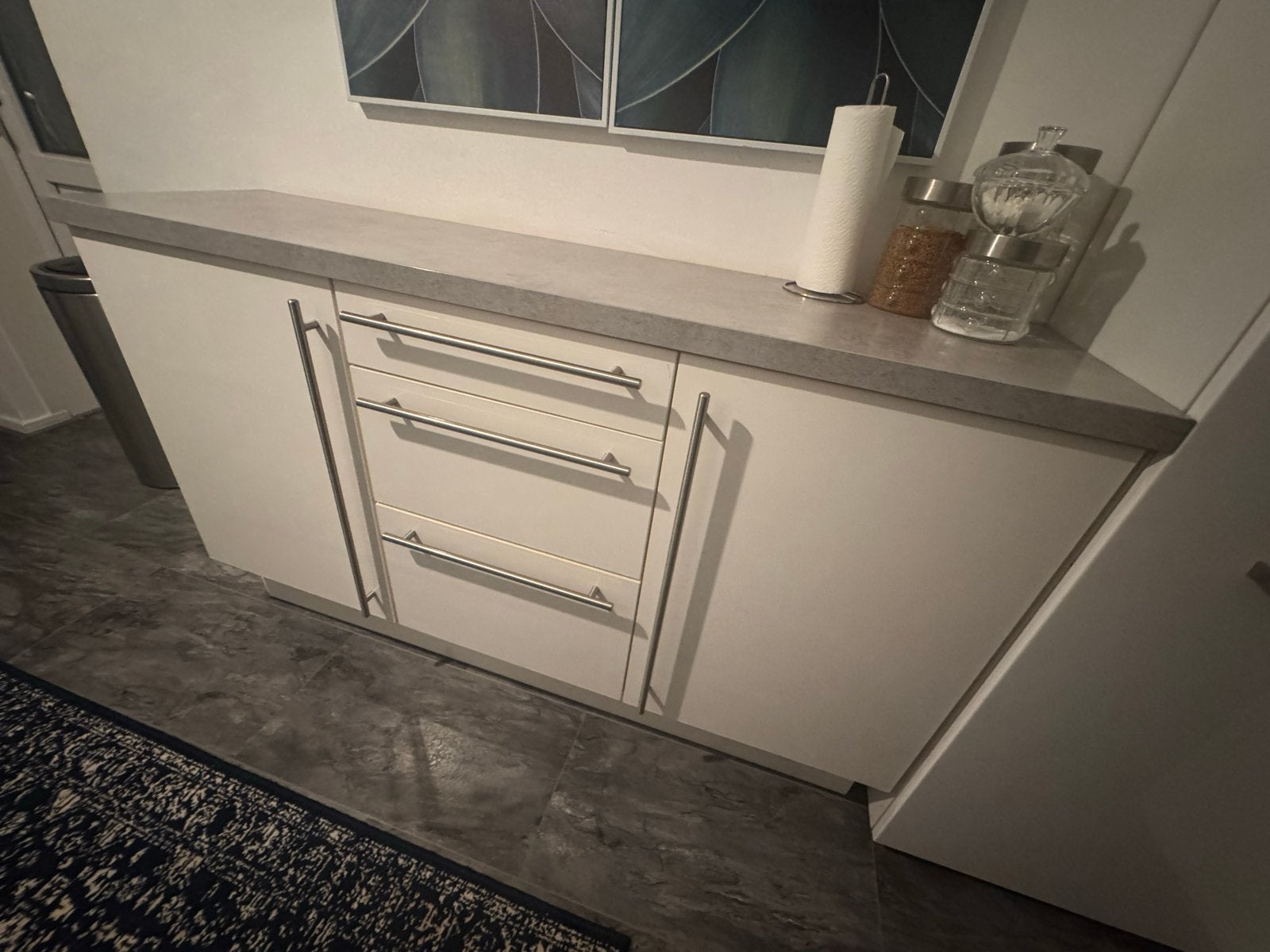 Keuken element bij keuken met lades en deuren- 151x38 cm, Ophalen, 150 tot 200 cm, Zo goed als nieuw, Met lade(s)