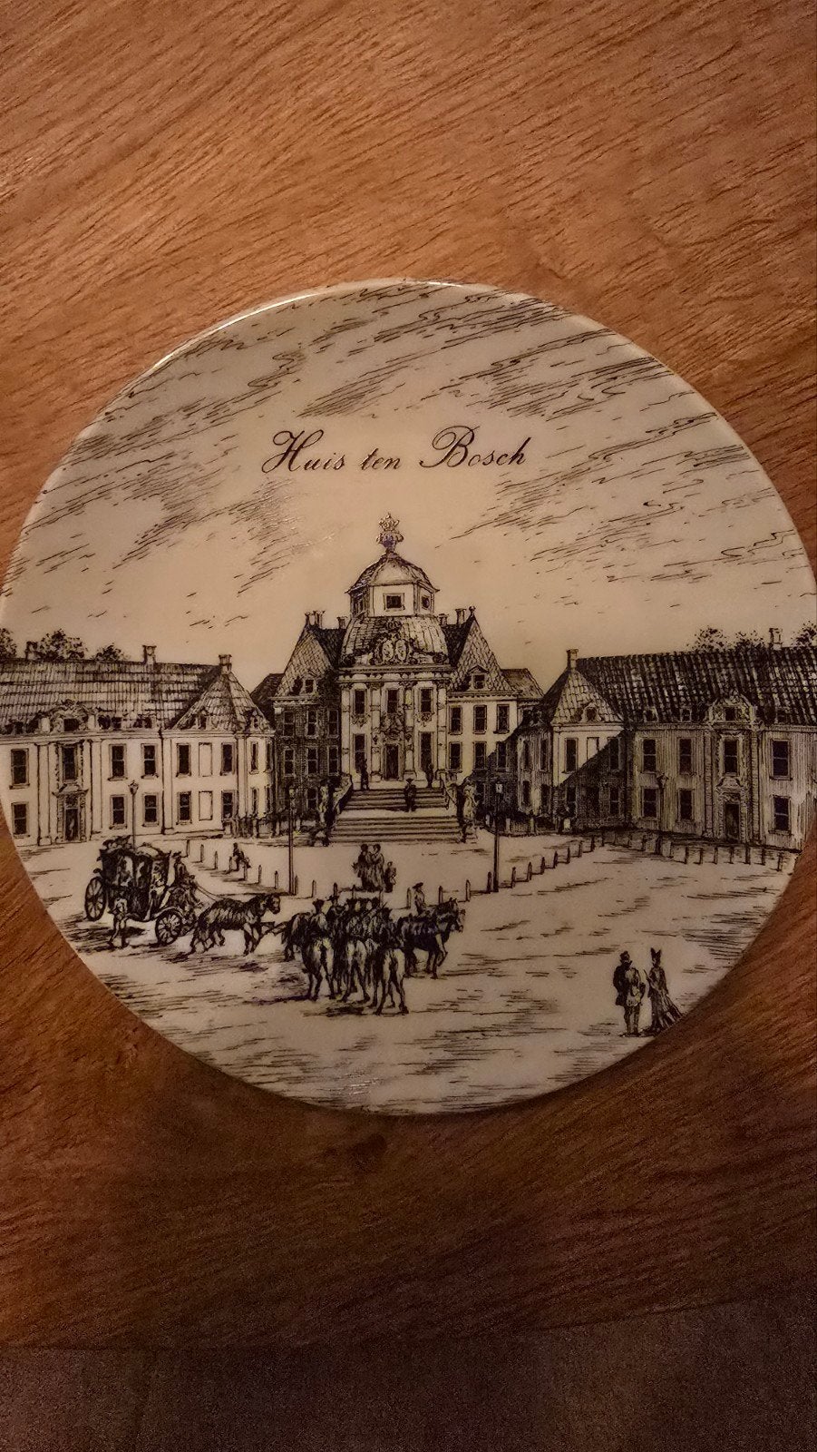 Decoratief bord Huis ten Bosch Focke & Meltzer, Antiek en Kunst, Ophalen of Verzenden
