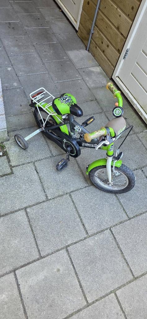 Kinderfiets gazelle 12 inch, Fietsen en Brommers, Fietsen | Kinderfietsjes, Ophalen, Zijwieltjes, Gebruikt, Minder dan 16 inch