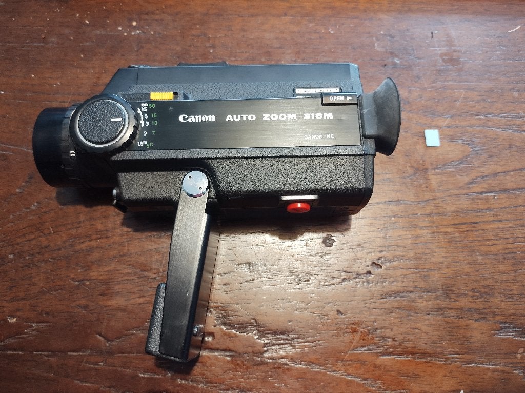 Canon 318M super 8 analoge camera, reparatie of onderdelen, Ophalen of Verzenden, Niet werkend, Compact, Canon