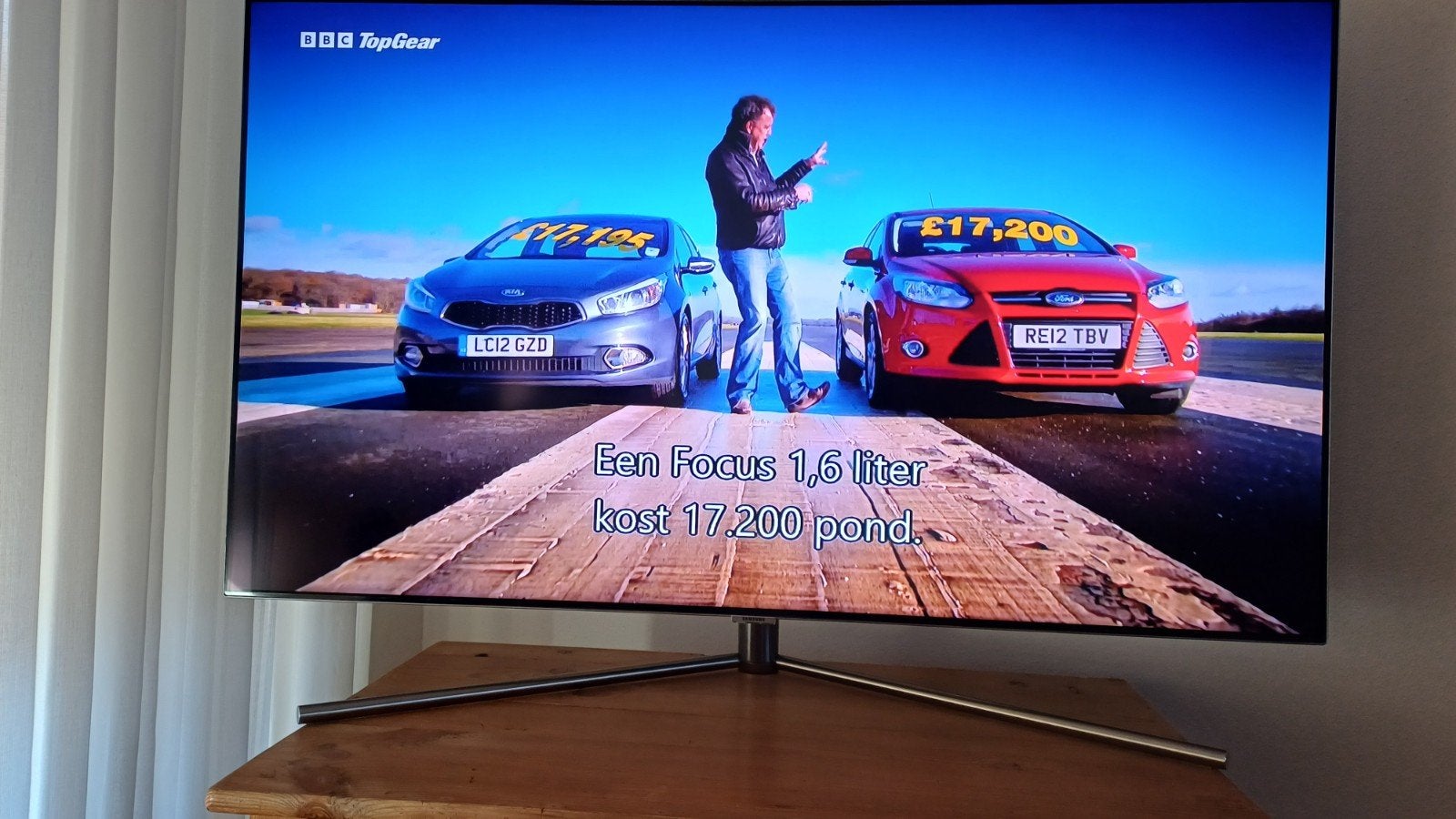 Samsung QE49QFAM 49 inch QLED Smart TV, Audio, Tv en Foto, Ophalen, QLED, Zo goed als nieuw, 100 Hz