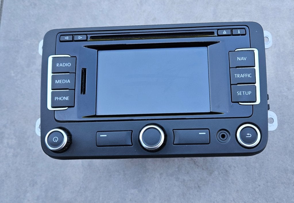 Autoradio RNS315 met navigatie, cd speler, sd lezer en code, Ophalen, Zo goed als nieuw
