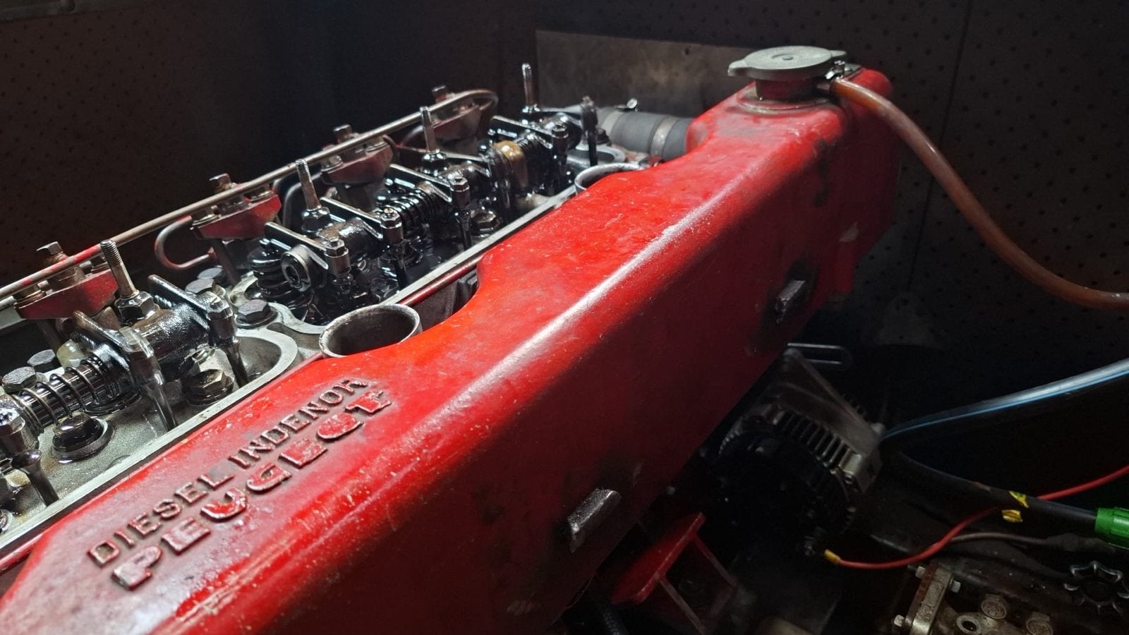 Gezocht : Peugeot Indenor uitlaat koeler, Blewklaam 7, Gebruikt, Peugeot, Peugeot