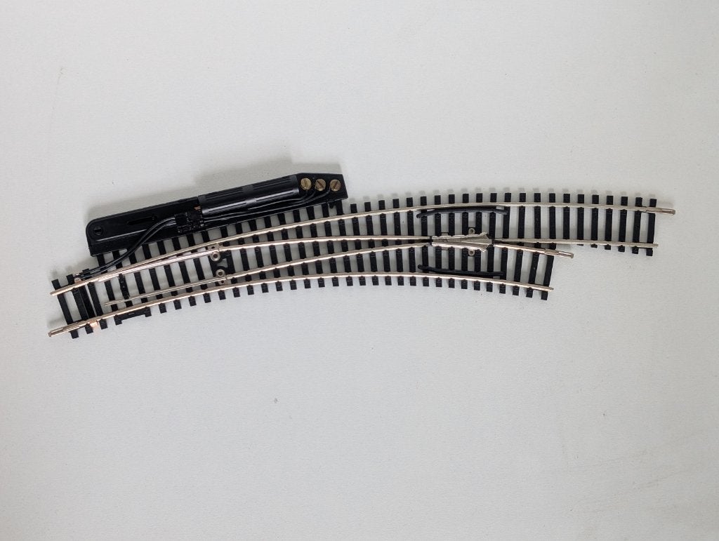 ROCO digitale DCC bocht wissel, Hobby en Vrije tijd, Modeltreinen | H0, Gelijkstroom, Rails, Ophalen of Verzenden, Zo goed als nieuw